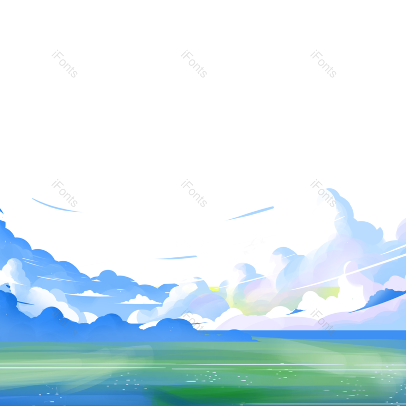 风景素材图片,冰川元素,风景PNG,草原免抠素材